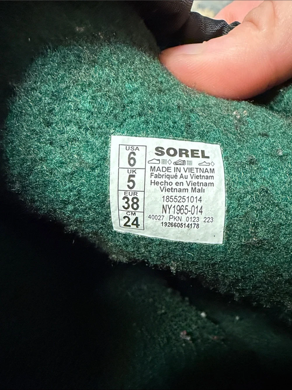Sorel easy visibility